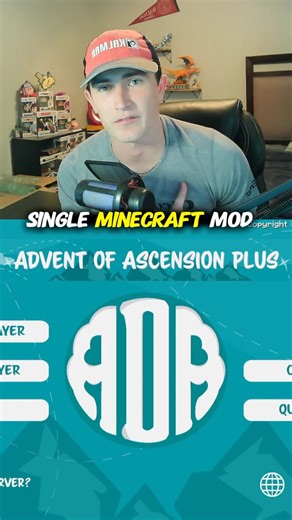 Roman Bearman on Instagram: "Advent of Ascension Plus! (Some questionable mods in this one) #minecraft #moddedminecraft #minecraftmods #minecraftmodpack"