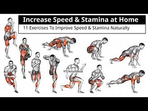 Increase Speed & Stamina at Home | 11 Exercises To Improve Speed & Stamina Naturally