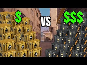 20 Cheap Vs Expensive Cases in CS2