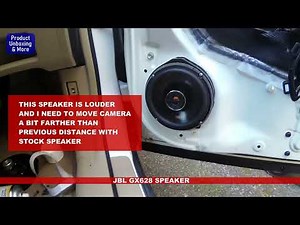 JBL GX628 Speaker vs Honda CRV Stock Speaker Comparison