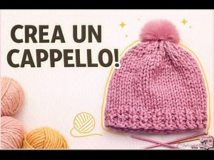 Knitted Hat with Pom Poms 🧶Easy Tutorial Even for Beginners ❤