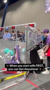 28K views · 380 reactions | From the robotics shop to outer space, the classroom to the racetrack, and the competition field to the depths of the ocean, when you start with FIRST, you can #GetAnywhere. We love hearing the journeys of #FIRSTAlumni and all the amazing places current students want to go! Where is your FIRST experience taking you? #FIRSTChamp | FIRST | Facebook