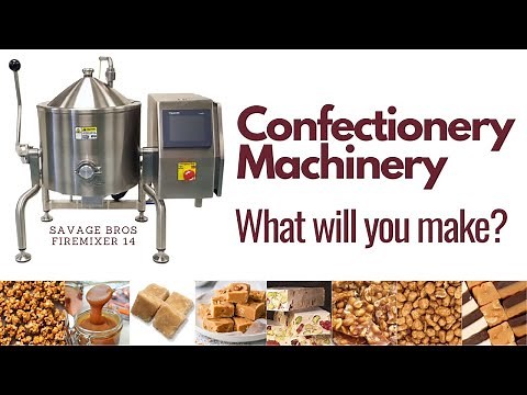 Fudge making machine | Savage Bros Firemixer-14 fudge making machine