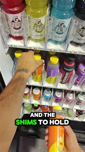 Vending Machine Cash Collection $$$ #vending #shorts #vendingmachine #jaidmeel #tiktokeffects #snack