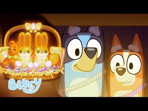 Bluey y Bingo buscan el chocolate de Pascua escondido 🐰🍫💙 | Bluey - España Oficial