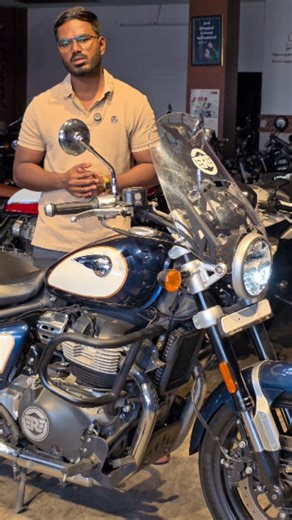 Grace Bikes Chennai on Instagram: "Royal Enfield Super Meteor 650 Bs6 2023 Registration Single ownership Just 3900kms driven Top variant Call us for a more details 7305119888/9566193108"