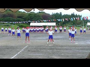 屋久島町立安房小学校 赤組 応援団 2017