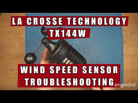 La Crosse Technology TX144W Wind Speed Sensor Troubleshooting