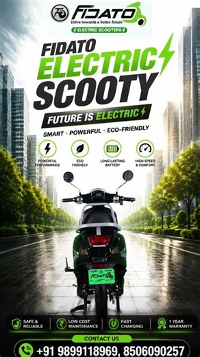 FIDATO EASYGO PRO ⚡ The Future of Smart Electric Mobility