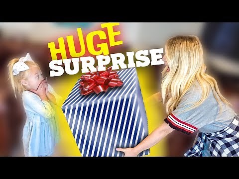 OUR BIG SISTER SURPRISE FOR EVERLEIGH MADE HER CRY!!!