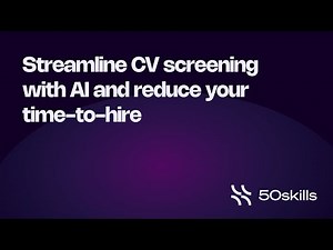 How to streamline CV screening with AI and reduce your time-to-hire