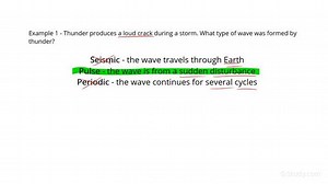 How to Distinguish between Seismic, Pulse, and Periodic Waves | Physics | Study.com