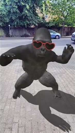 Chimpanzee Shows Off Unique Dance Moves #chimpanzee #uniquephyl