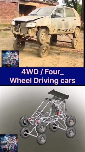 ‪@MechanicalInventions‬ This is NOT what 4WD means! 😂🚗