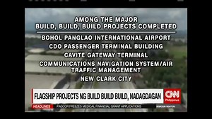 Binago na ng mga economic advisers ang listahan ng mga flagship projects sa ilalim ng Build Build Build program | #NewsroomNgayon www.cnn.ph | NewsWatch Plus Philippines