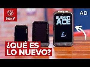 The new Wahoo ELEMNT ACE cycle computer