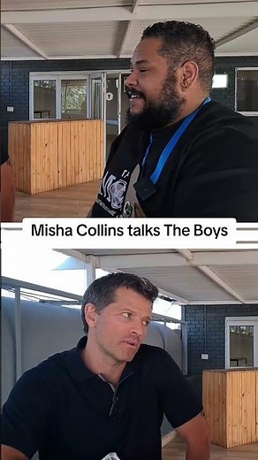 Misha Collins talks about his upcoming role in The Boys #mishacollins #theboys #supernatural #tvnews