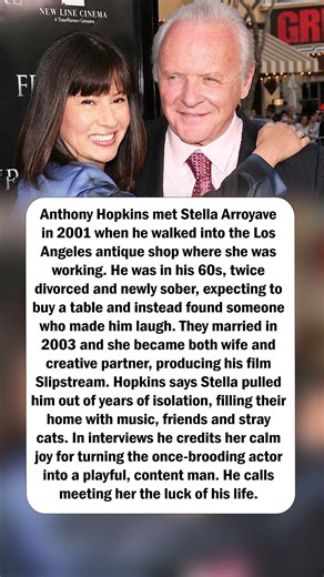 Anthony Hopkins & Stella Arroyave’s Late-Life Love