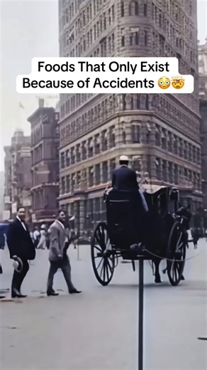 Foods That Only Exist Because of Accidents #history #historytiktok #historytok #historytime #historybuff