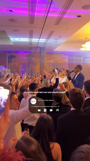 1K views | A Function Band playlist is the best kind of playlist  Bride and Groom @milly_benn & @mshazelwood Band @thefunctionband Production @cosmicvioletevents Venue @thegrovehotel Photo @pippavolansphotography Video @jamestaylorfilms @yourcontentcaptured Bar @acebarevents Flowers @funkyflowersshop #TheFunctionBand #wedding | The Function Band | Facebook