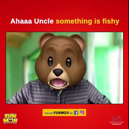 95K views · 5K reactions | Ahaaa Uncle something is fishy || Funmoji | Funmoji | Facebook