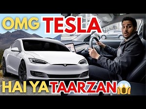OMG! First time i got tesla 🚗! Believe me this is Tarzan Car not Tesla ! EP15