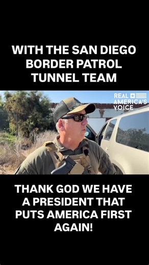 Exclusive footage from my time with Lance LeNoir of the U.S. @borderpatrol San Diego Tunnel Team. Stay tuned for our next episodes of Law & Border featuring more of the story, only on Real America’s Voice News @realamericasvoice! God Bless #BorderPatrol God Bless #ICE Prosecute the Traitors! | Ben Bergquam