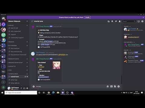 How to give temporary roles on discord ? || Temp Bot Tutorial #1