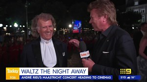 57K views · 1.6K reactions | André Rieu and his Johann Strauss Orchestra play a series of summer shows in his hometown in the Netherlands each year, which he records and puts on cinema screens around the world, inviting audiences to 'Waltz the Night Away.' #9Today | WATCH LIVE 7am | TODAY | Facebook