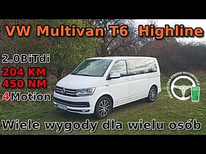 VW Multivan T6 - Wiele wygody dla wielu osób