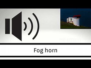 Fog horn - Sound effect