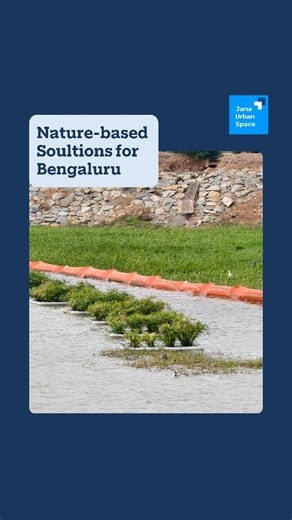 Jana Urban Space on Instagram: "Bengaluru’s water challenge is defined by a stark paradox. Flooded streets during heavy rains coexist with dry lakes, declining groundwater, and growing water scarcity for much of the year. Addressing this contradiction requires moving beyond isolated engineering works and understanding urban drainage as a connected system shaped by land use, institutions, and on-ground practice. At our Convening, Nature-based Solutions for Bengaluru: Reflections on Drainage, we b