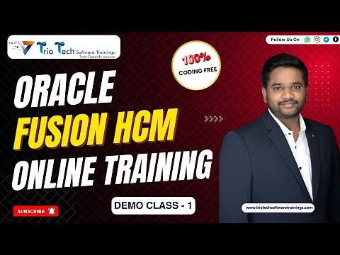 Oracle Fusion HCM Cloud Online Training | Oracle HCM Online Course | Oracle HCM Certification Demo-1