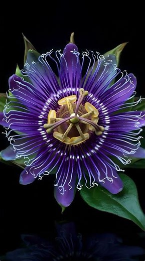 Passion Flower Blooming Timelapse | Symbol of Faith and Spiritual Passion