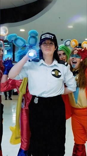 ⚙️Five Nights at Comic Con 🍕 FNAF COSPLAY! 🐻 #shorts