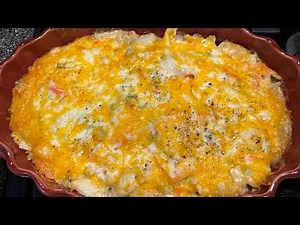 Very Cheesy Crab Casserole | Must-Try Comfort Food! #crabdip #casserolerecipe #cheesyrecipe