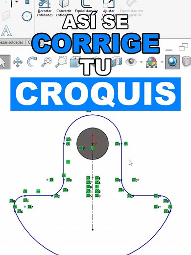 ¿Tu modelo se rompe cuando editas? El problema no es el comando: es el croquis. En este video te muestro cómo corregir un croquis para lograr estabilidad, precisión y diseño listo para fabricación. 🔥 26–29 de enero | Semana del SOLIDWORKERS 2026 – 1ª edición Pasa de cero a experto en 4 días con mi masterclass gratuita e intensiva. 🎯 Únete a mi Grupo VIP de WhatsApp (link en mi perfil) ⏳ Cupos limitados. Da el salto del nivel intermedio al profesional. #SolidWorks #IngenieríaMecánica #CADAvanza