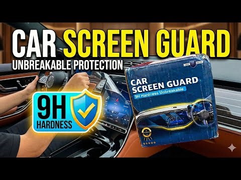 Hyundai Venue facelift model Screen Guard installation