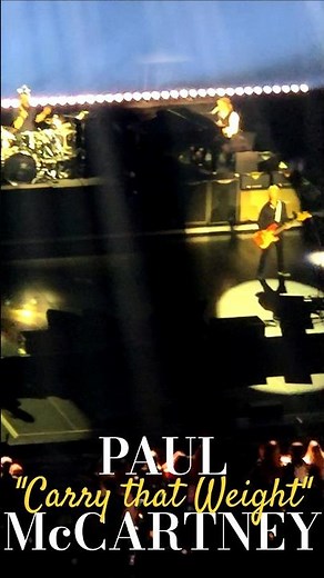 Paul McCartney/The Beatles' "Carry That Weight" Live in Montréal #Beatles #PaulMcCartney #classic