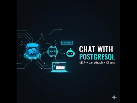 Chat With PostgreSQL Using MCP, LangGraph & Ollama (Full Setup & Demo)