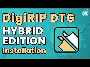 How to Install DIGIRIP DTG Hybrid Edition | DTF Station