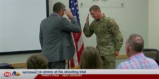 EMS CEO shocked by celebration of new U.S. Air Force Reserve rank