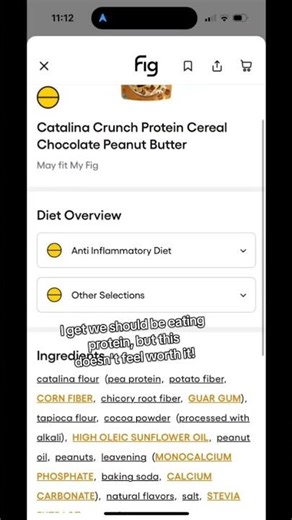 With Fig, tracking your nutrition has never been easier! #healthyeating #ingredients #fig #get10