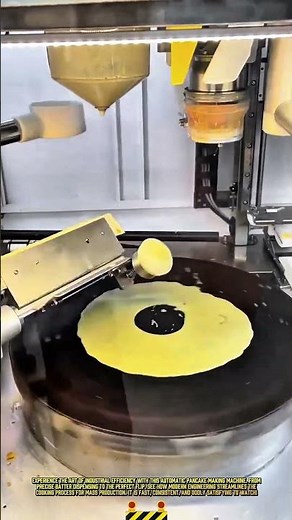 Efficient Food Engineering: How Professional Machines Automate the Perfect Pancake Making Process