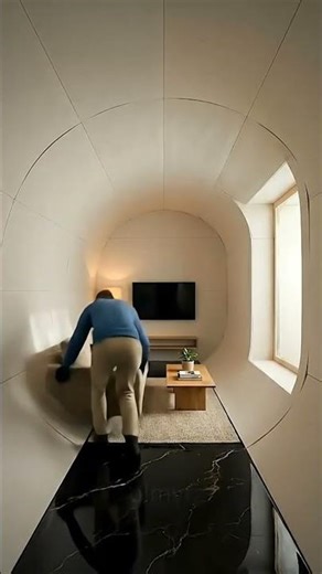 Turning a Giant Apple Into a Tiny House Remake #interiordesign #home #diy