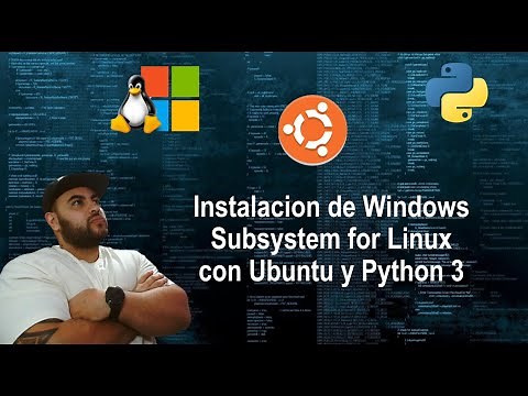 Instalación de Windows Subsystem for Linux (WSL) con Ubuntu y Python