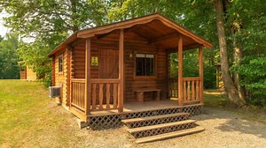 3.7K views · 188 reactions | Enjoy a Rustic Feel Inside This Charming Cabin | Log Homes | Facebook