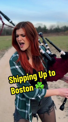 Bagpipes Performance of Shipping Up to Boston