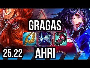 GRAGAS vs AHRI (MID) | 6/2/11 | EUW Master | 25.22