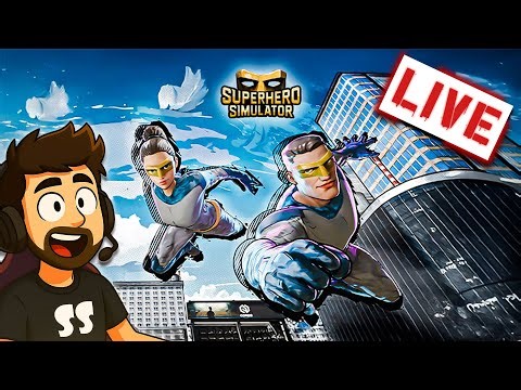 Let's Fix This World 😎💀 | Super Hero Simulator | Live Stream